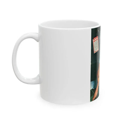 June Palmer #366 (Vintage Female Icon) White Coffee Mug - Go Mug Yourself