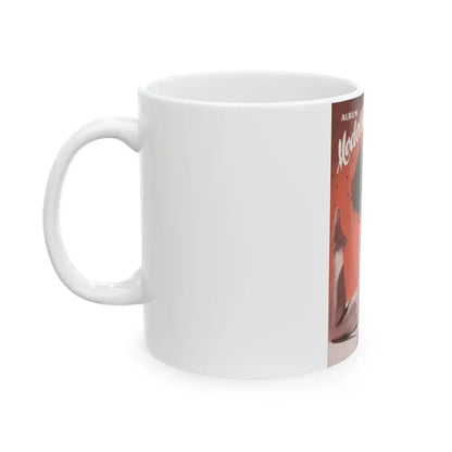 June Palmer #367 - Nude (Vintage Female Icon) White Coffee Mug - Go Mug Yourself