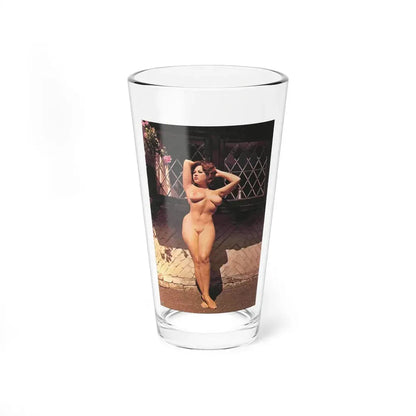 June Palmer #38 - Topless (Vintage Female Icon) Pint Glass 16oz 16oz - Go Mug Yourself