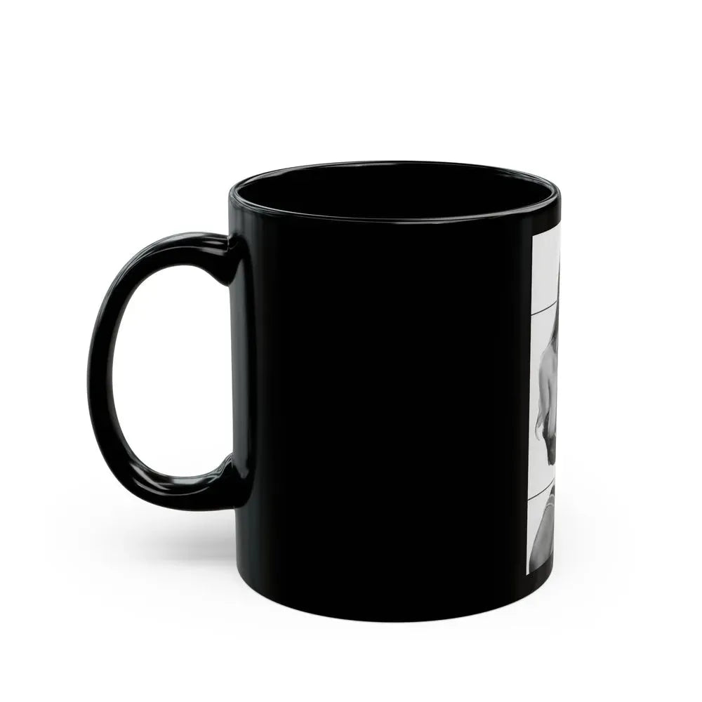 June Palmer #398 (Vintage Female Icon) Black Coffee Mug - Go Mug Yourself