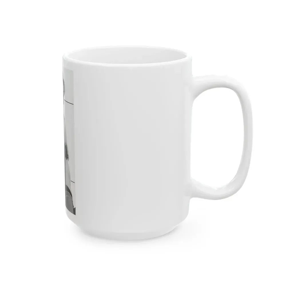 June Palmer #398 (Vintage Female Icon) White Coffee Mug - Go Mug Yourself