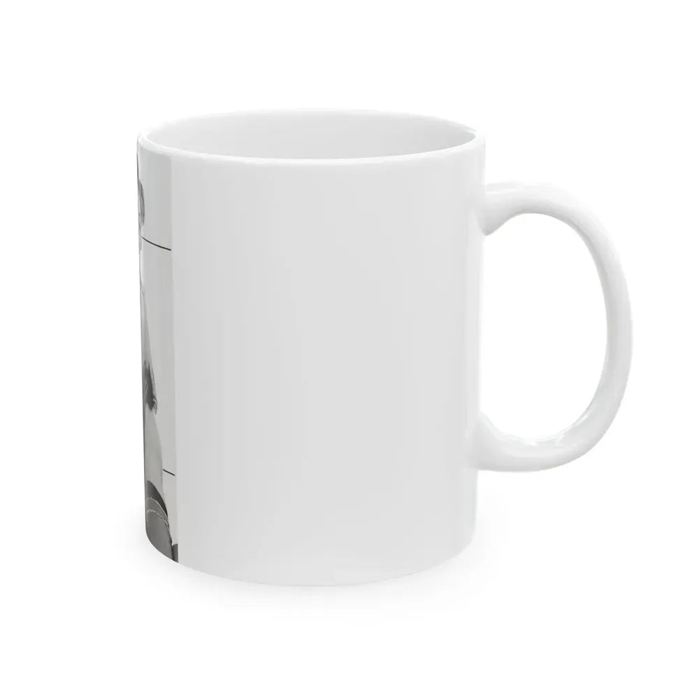 June Palmer #398 (Vintage Female Icon) White Coffee Mug - Go Mug Yourself
