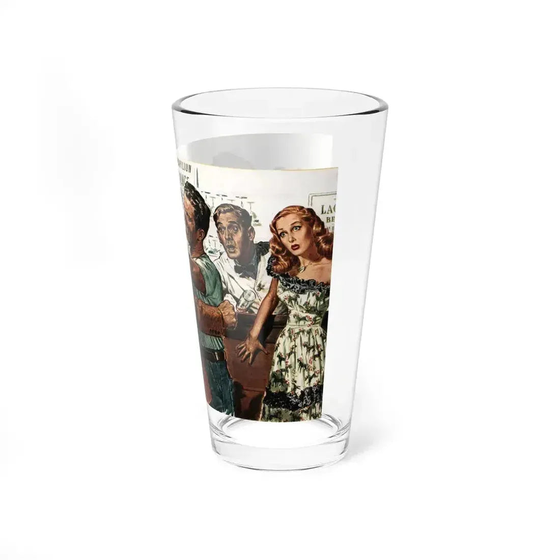 June the Giant Killer, Collier's, June 8, 1946 - Pint Glass 16oz - Go Mug Yourself