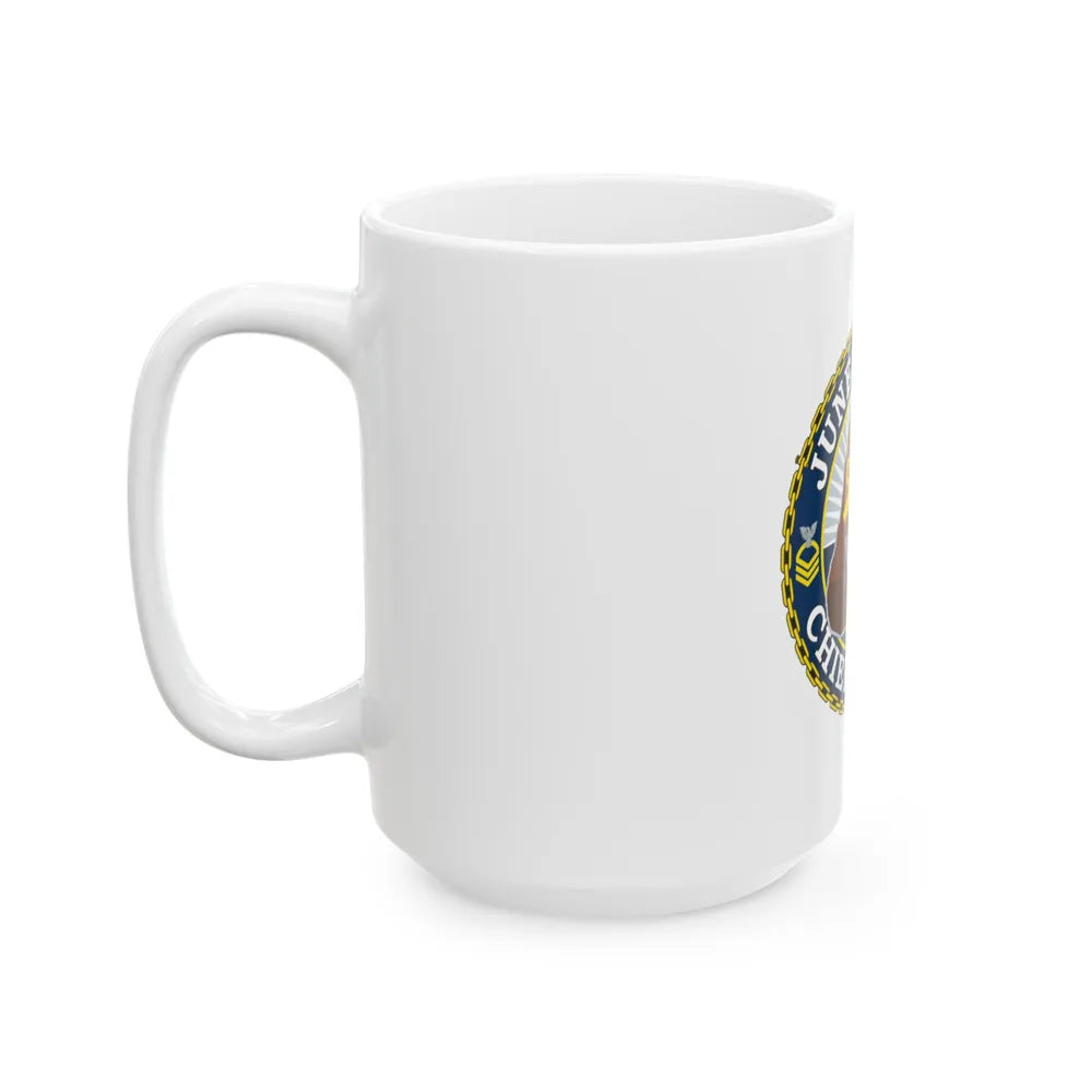 Juneau Area Chief Mess (U.S. Coast Guard) White Coffee Mug-Go Mug Yourself