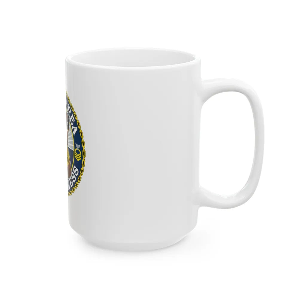 Juneau Area Chief Mess (U.S. Coast Guard) White Coffee Mug-Go Mug Yourself