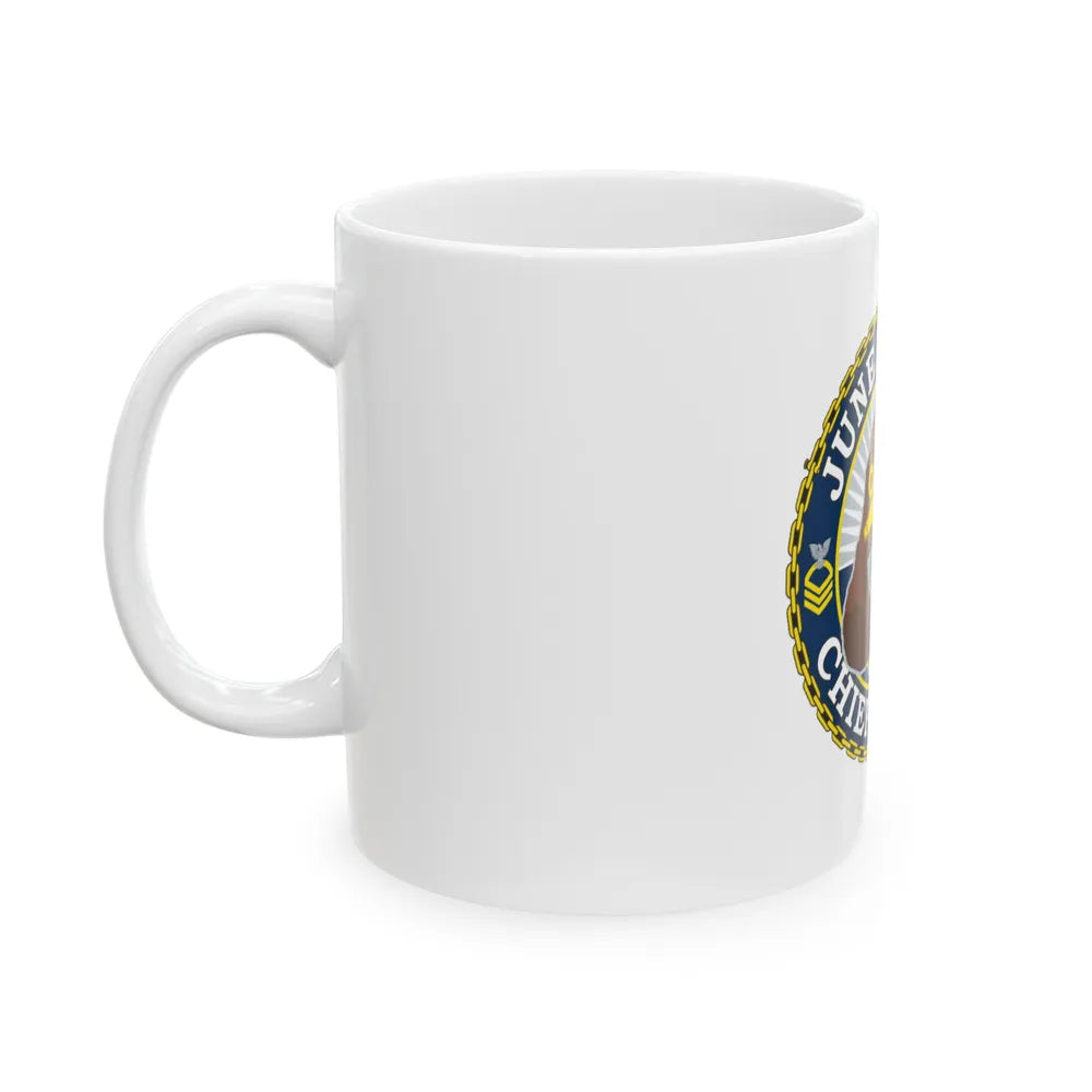 Juneau Area Chief Mess (U.S. Coast Guard) White Coffee Mug-Go Mug Yourself