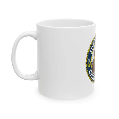 Juneau Area Chief Mess (U.S. Coast Guard) White Coffee Mug-Go Mug Yourself