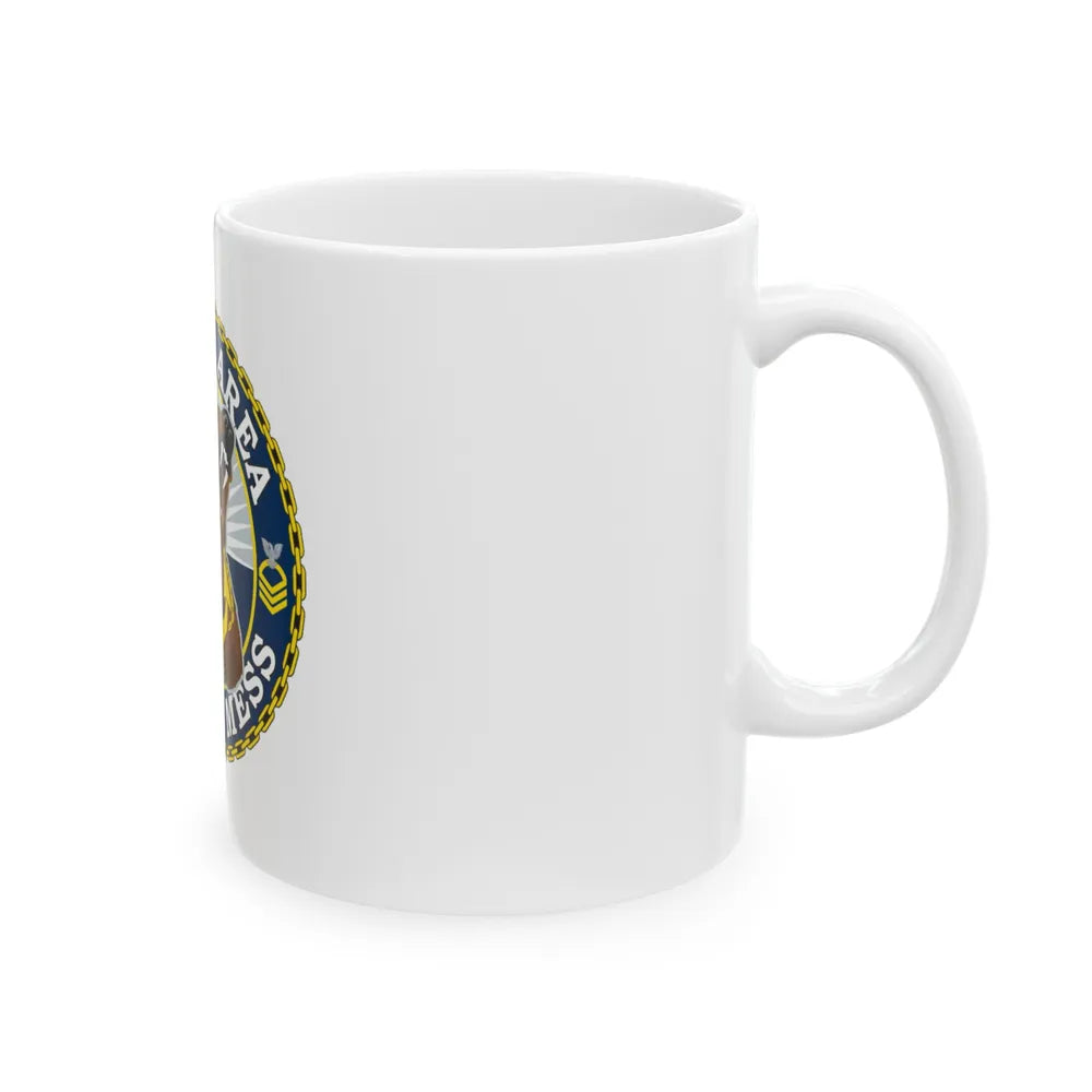 Juneau Area Chief Mess (U.S. Coast Guard) White Coffee Mug-Go Mug Yourself