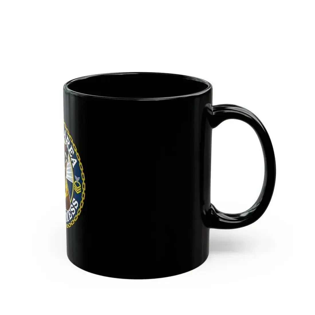 Juneau Area Chief Mess (U.S. Coast Guard) Black Coffee Mug - Go Mug Yourself