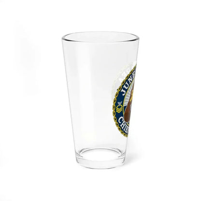 Juneau Area Chief Mess (U.S. Coast Guard) Pint Glass 16oz - Go Mug Yourself