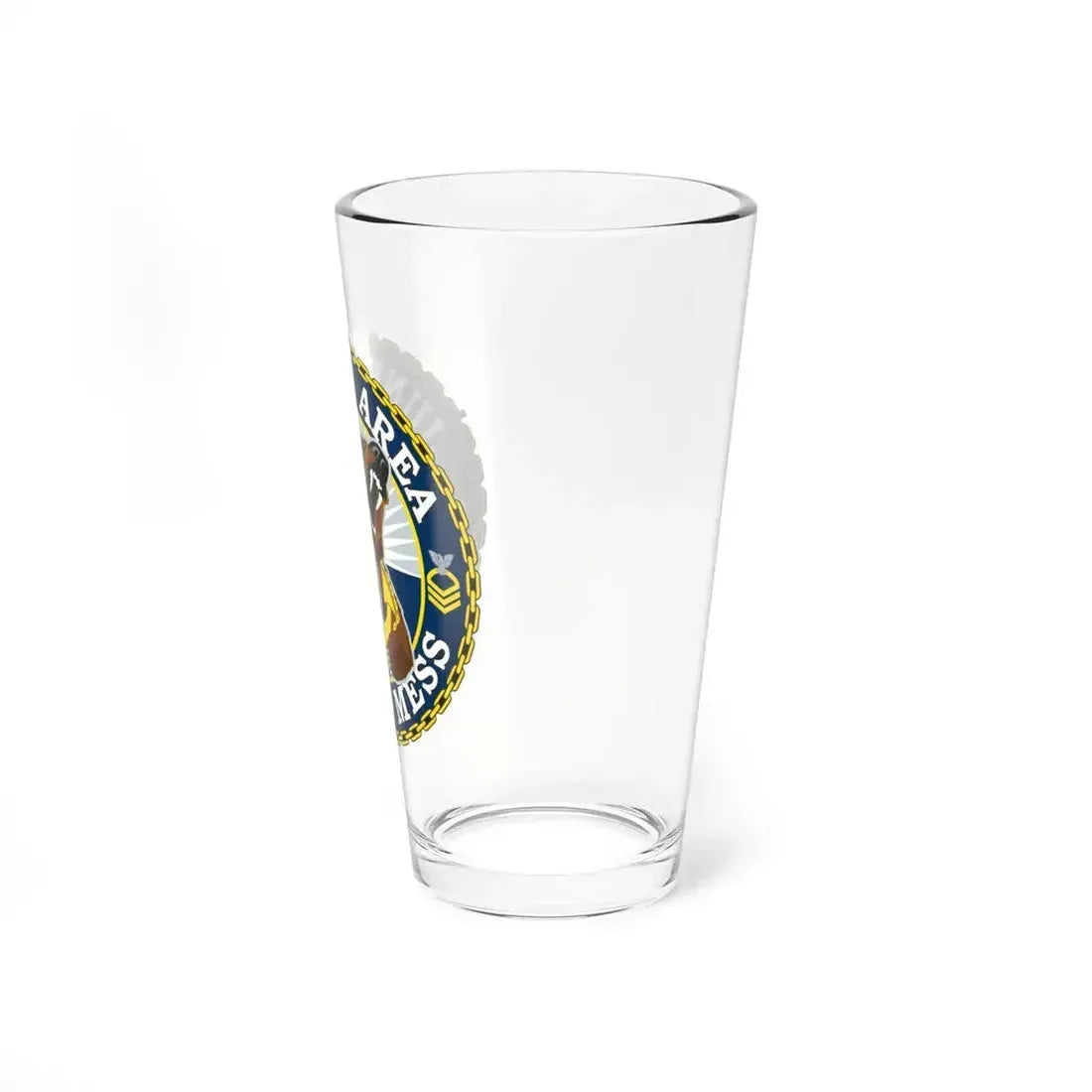 Juneau Area Chief Mess (U.S. Coast Guard) Pint Glass 16oz - Go Mug Yourself