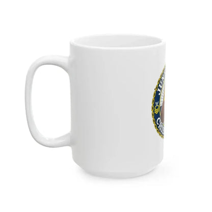 Juneau Area Chief Mess (U.S. Coast Guard) White Coffee Mug - Go Mug Yourself