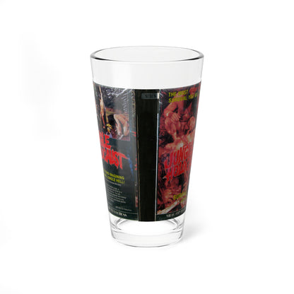 JUNGLE HOLOCAUST (VHS COVER) Pint Glass 16oz-16oz-Go Mug Yourself