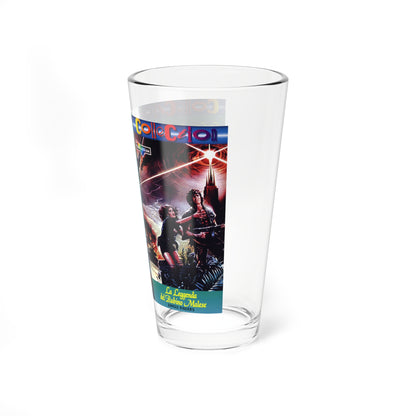 JUNGLE RAIDERS (VHS COVER) Pint Glass 16oz-Go Mug Yourself