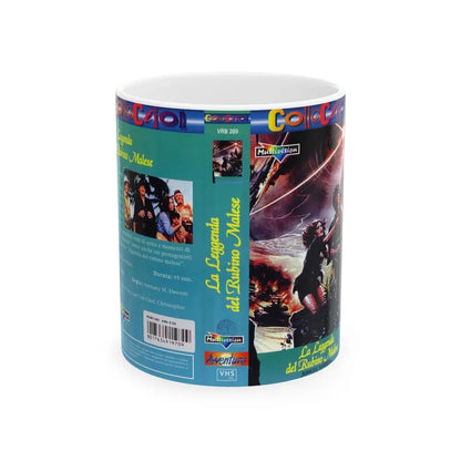 JUNGLE RAIDERS (VHS COVER) - White Coffee Mug 11oz - Go Mug Yourself