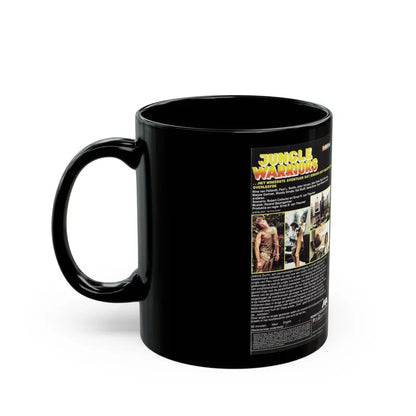 JUNGLE WARRIORS (VHS COVER) - Black Coffee Mug - Go Mug Yourself