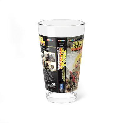 JUNGLE WARRIORS (VHS COVER) Pint Glass 16oz-16oz-Go Mug Yourself