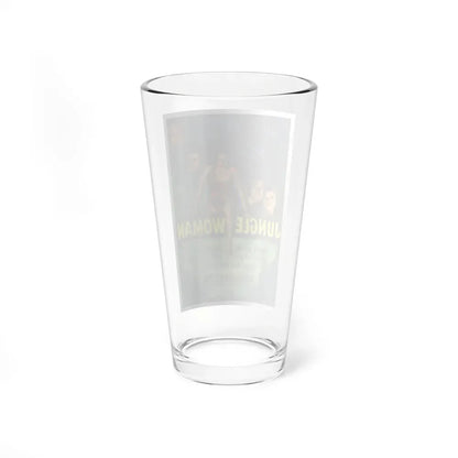 JUNGLE WOMAN 1944 Movie Poster - Pint Glass 16oz - Go Mug Yourself