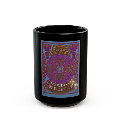 Junior Wells Poster (Music Poster) Black Coffee Mug 15oz - Go Mug Yourself