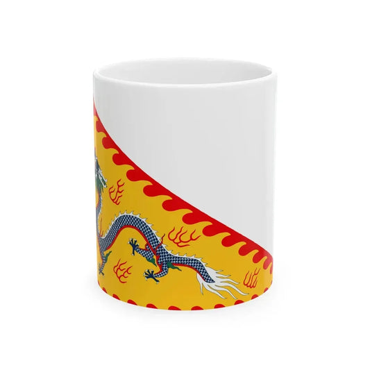Junk Boat Flag (China) White Coffee Mug 11oz - Go Mug Yourself