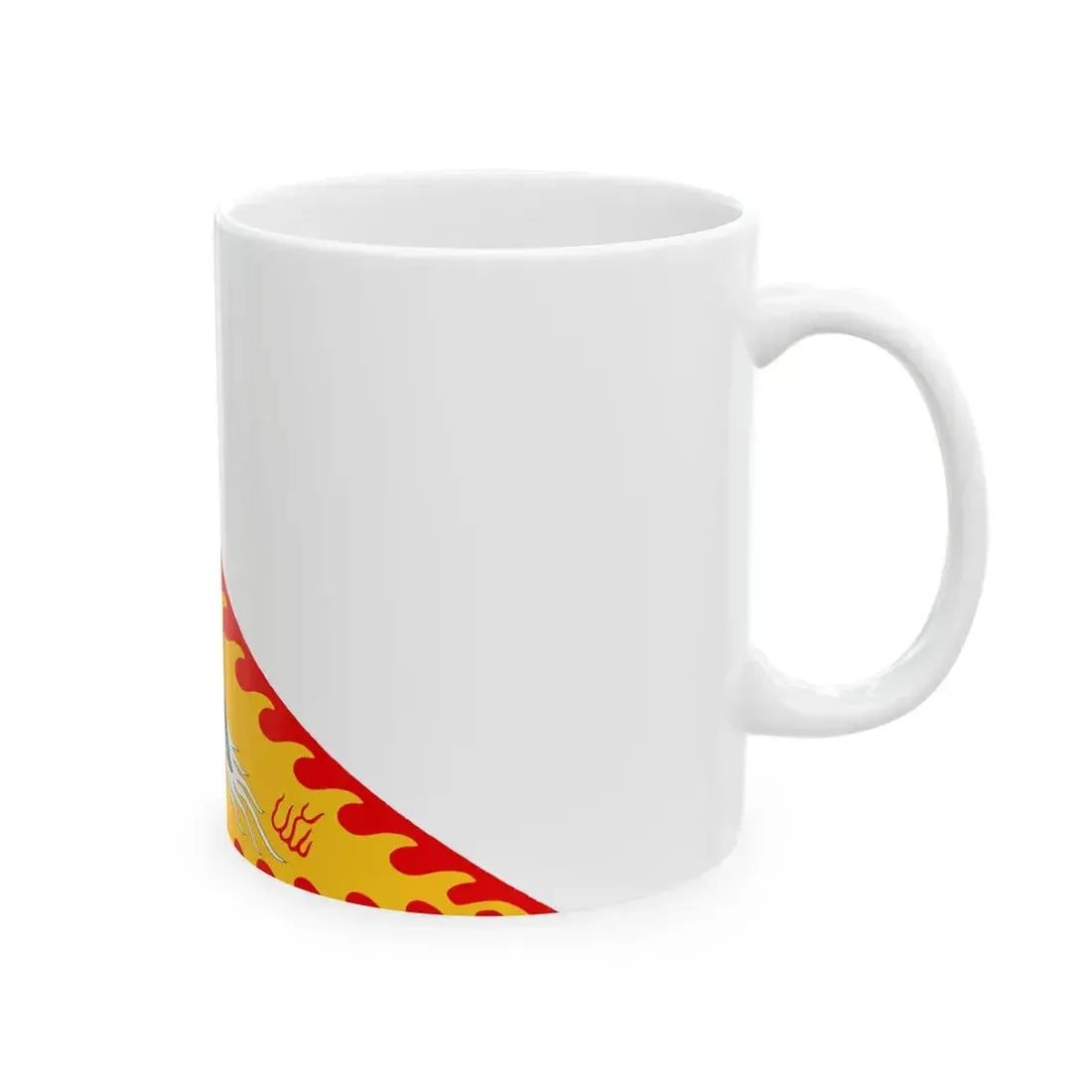 Junk Boat Flag (China) White Coffee Mug - Go Mug Yourself