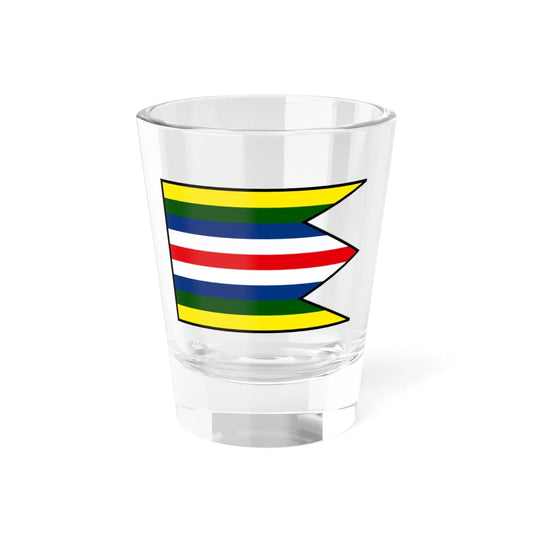 Jur Nad Hronom Levice Flag (Slovakia) Shot Glass 1.5oz 1.5oz - Go Mug Yourself