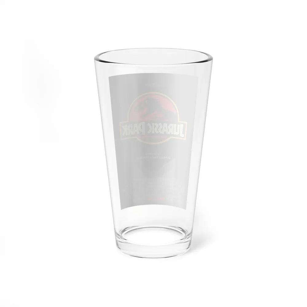 JURASSIC PARK 1993 Movie Poster - Pint Glass 16oz-Go Mug Yourself