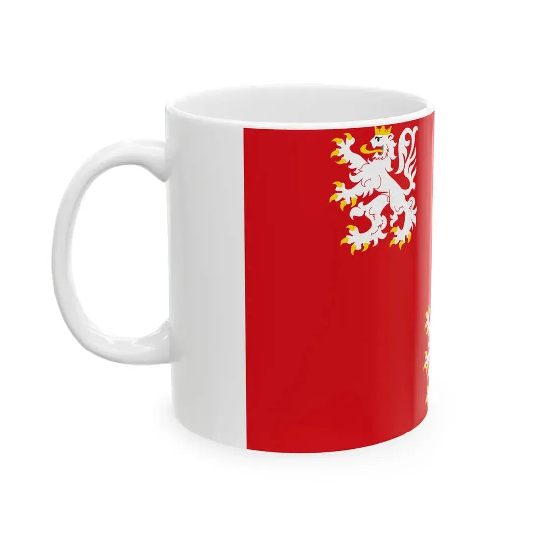 Jurbeke vlag (Belgium) White Coffee Mug - Go Mug Yourself