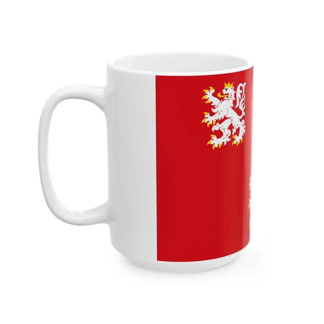 Jurbeke vlag (Belgium) White Coffee Mug - Go Mug Yourself