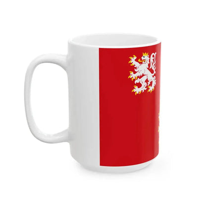 Jurbeke vlag (Belgium) White Coffee Mug - Go Mug Yourself
