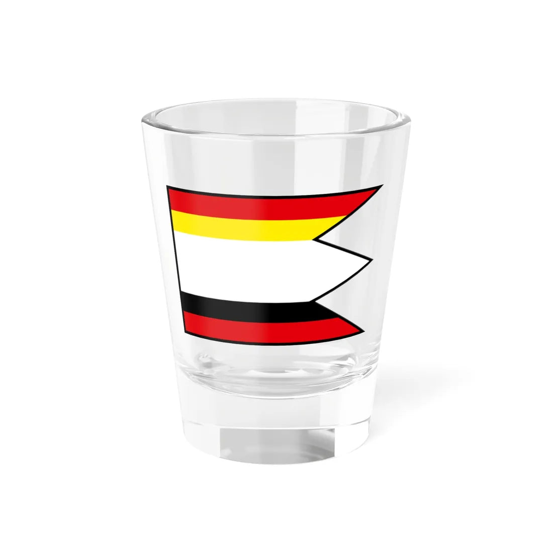 Jurske Kezmarok Flag (Slovakia) Shot Glass 1.5oz 1.5oz - Go Mug Yourself
