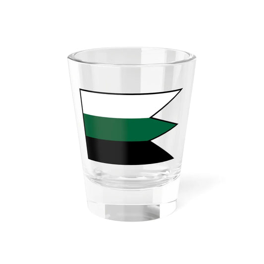 Juskova Vola Vranov Nad Toplou Flag (Slovakia) Shot Glass 1.5oz 1.5oz - Go Mug Yourself