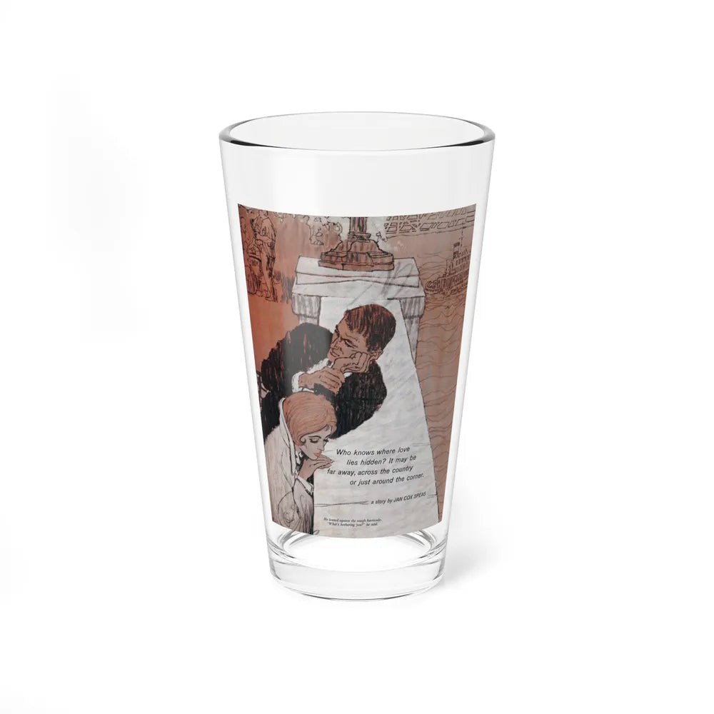 Just Around The Corner, Woman's Day, October 1961 - Pint Glass 16oz-16oz-Go Mug Yourself