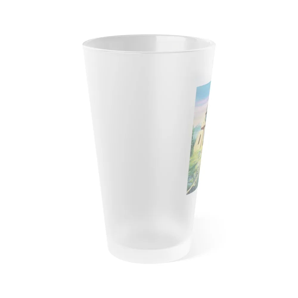 JUST BEFORE DAWN (ART ONLY) 1981 Movie Poster - Frosted Pint Glass 16oz-Go Mug Yourself