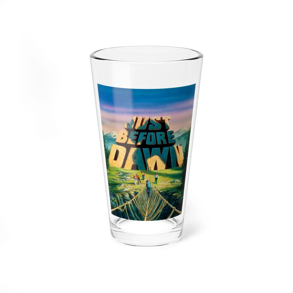 JUST BEFORE DAWN (ART ONLY) 1981 Movie Poster - Pint Glass 16oz-16oz-Go Mug Yourself