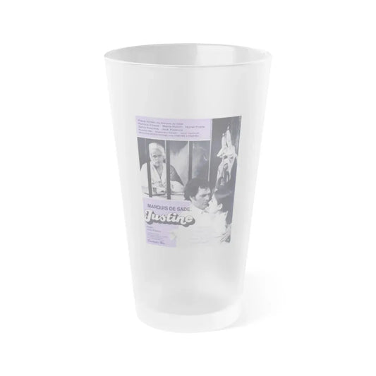 JUSTINE (2) 1969 Movie Poster - Frosted Pint Glass 16oz 16oz Frosted - Go Mug Yourself