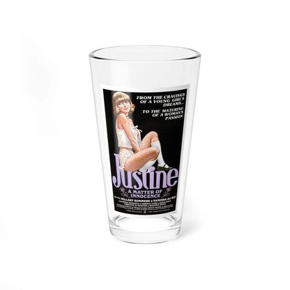 JUSTINE A MATTER OF INNOCENCE 1980 Movie Poster - Pint Glass 16oz-16oz-Go Mug Yourself