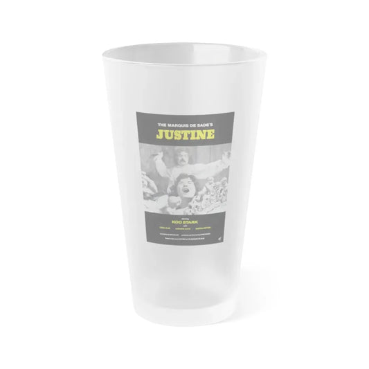 JUSTINE (CRUEL PASSION) 1977 Movie Poster - Frosted Pint Glass 16oz 16oz Frosted - Go Mug Yourself