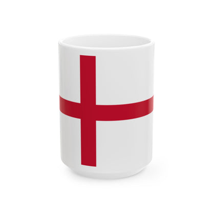Jutland flag proposal (Denmark) White Coffee Mug-15oz-Go Mug Yourself