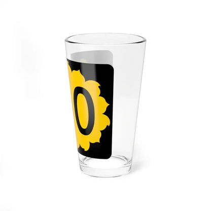 K-100 (Kansas) (Road Sign) Pint Glass 16oz - Go Mug Yourself