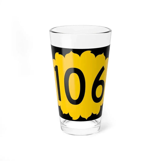 K-106 (Kansas) (Road Sign) Pint Glass 16oz 16oz - Go Mug Yourself