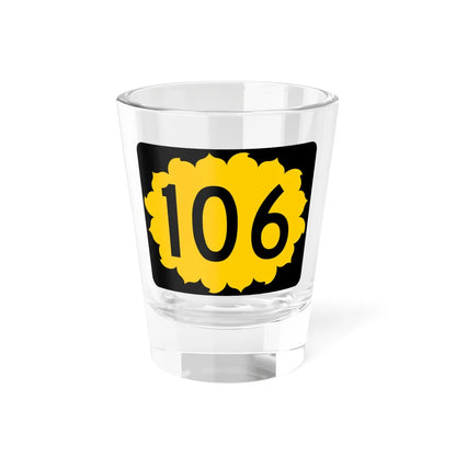 K-106 (Kansas) (Road Sign) Shot Glass 1.5oz 1.5oz - Go Mug Yourself