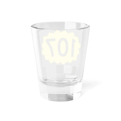 K-107 (Kansas) (Road Sign) Shot Glass 1.5oz - Go Mug Yourself