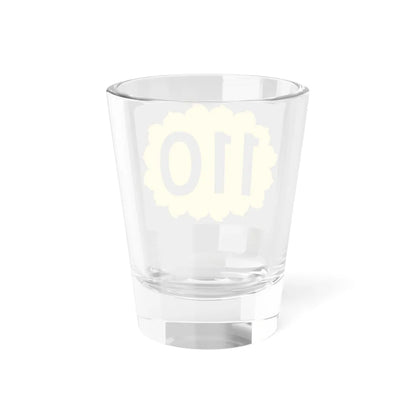K-110 (Kansas) (Road Sign) Shot Glass 1.5oz - Go Mug Yourself