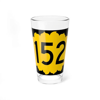 K-152 (Kansas) (Road Sign) Pint Glss 16oz 16oz - Go Mug Yourself