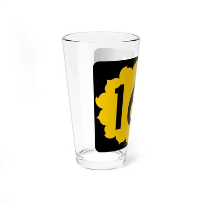 K-163 (Kansas) (Road Sign) Pint Glass 16oz - Go Mug Yourself
