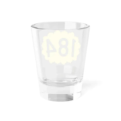 K-184 (Kansas) (Road Sign) Shot Glass 1.5oz - Go Mug Yourself