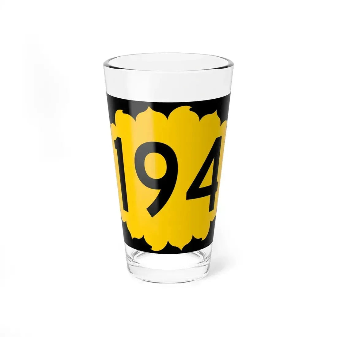 K-194 (Kansas) (Road Sign) Pint Glass 16oz 16oz - Go Mug Yourself
