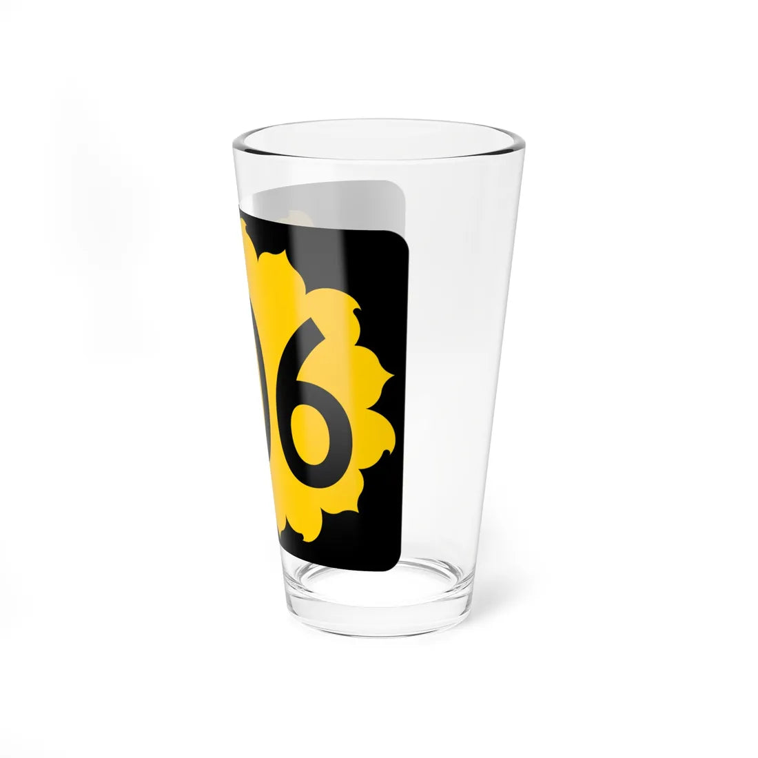 K-206 (Kansas) (Road Sign) Pint Glss 16oz - Go Mug Yourself
