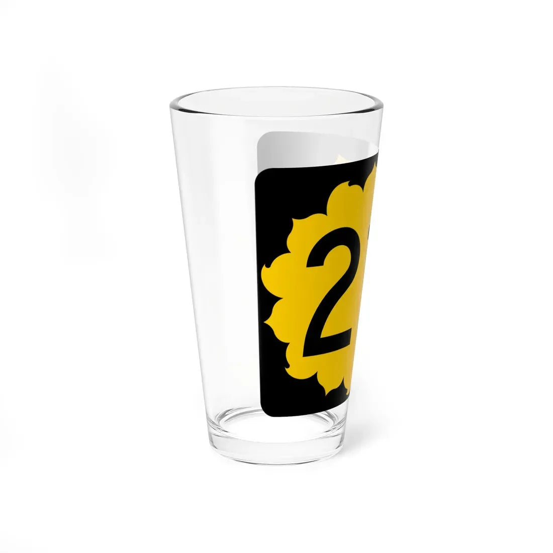 K-210 (Kansas) (Road Sign) Pint Glass 16oz - Go Mug Yourself